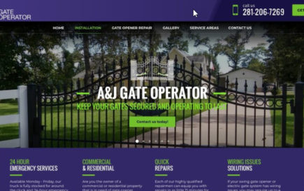 A&J Gate Operators Case Study