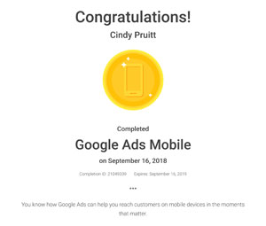 google certified ads mobile1