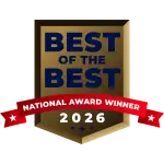 Best of the Best Award Winner 2026